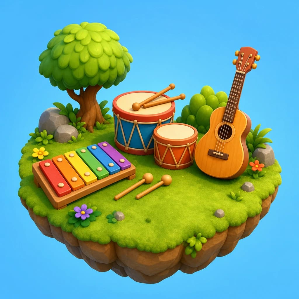 Music Island in LearnNPlay