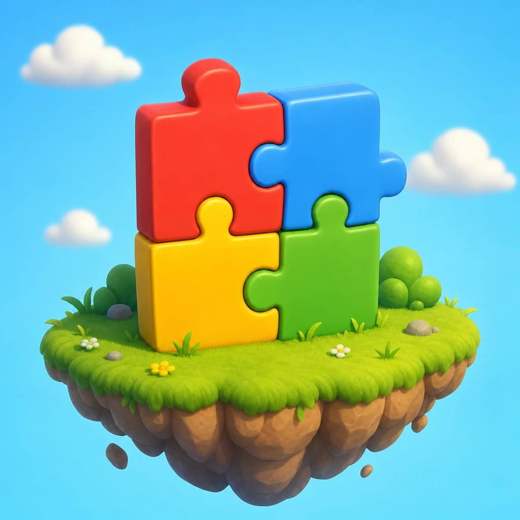 Puzzle Village in LearnNPlay
