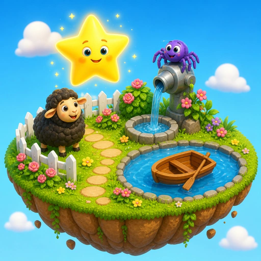 Rhyme Garden in LearnNPlay