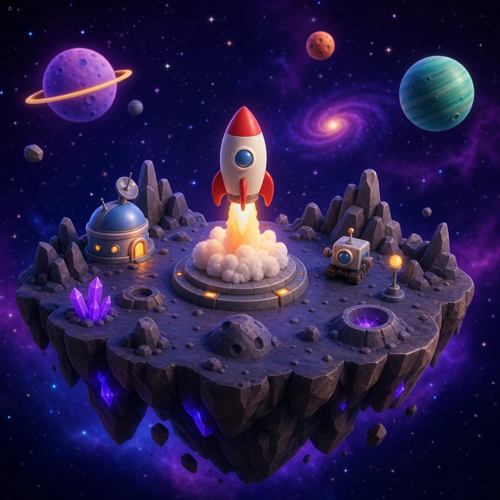 Space Galaxy in LearnNPlay