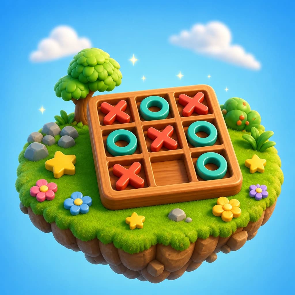 Tic Tac Toe in LearnNPlay