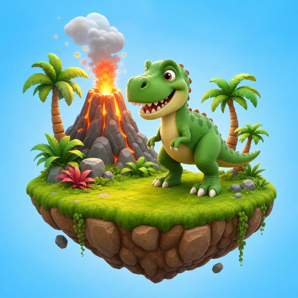 Dinosaur Land in LearnNPlay